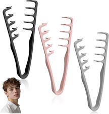 3 Pezzi Pettine Denti Larghi