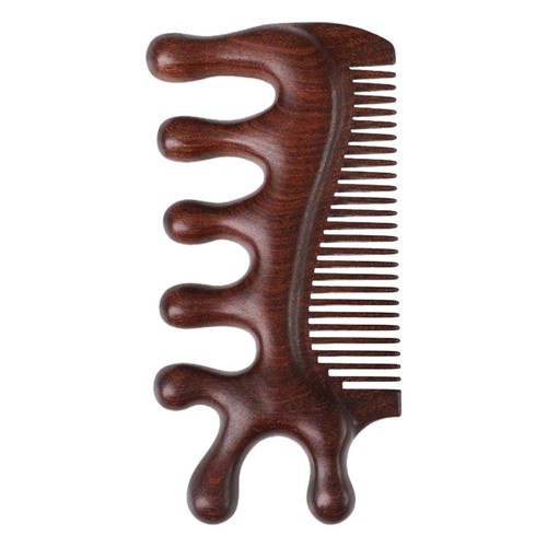 Pettine massaggiatore cuoio - massaggiatore,