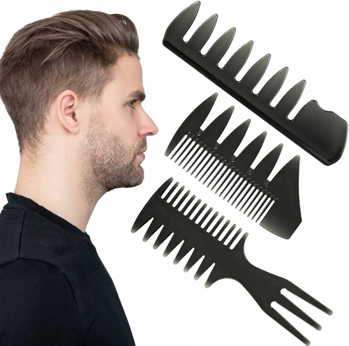 Pettine capelli uomo denti - capelli,